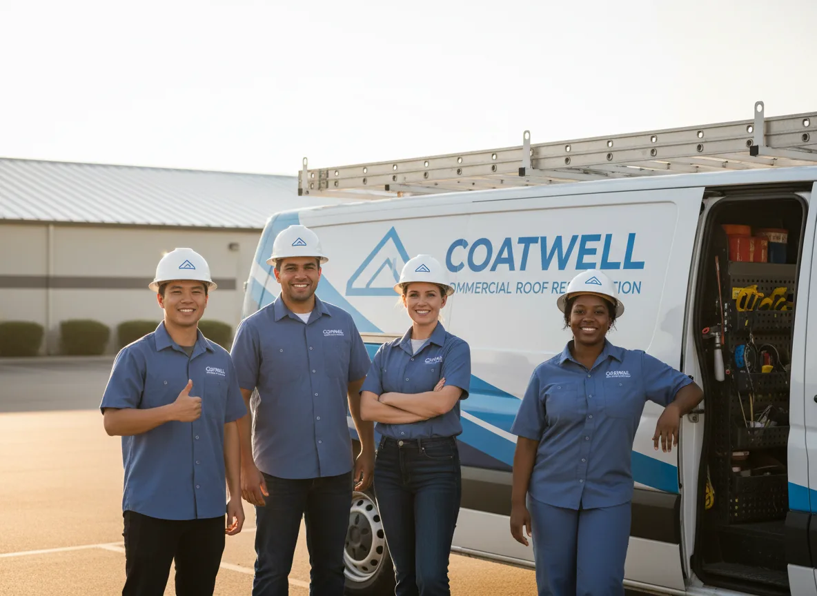 Commercial roof coating company in Ingleside, TX